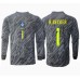 Brazílie Alisson Becker #1 Brankářské Venkovní Dres Copa America 2024 Dlouhým Rukávem